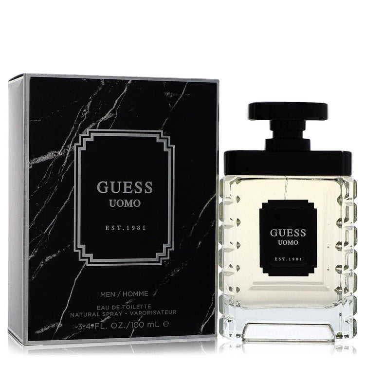 Guess Uomo 3.4 oz Eau De Toilette Spray For Men By Guess