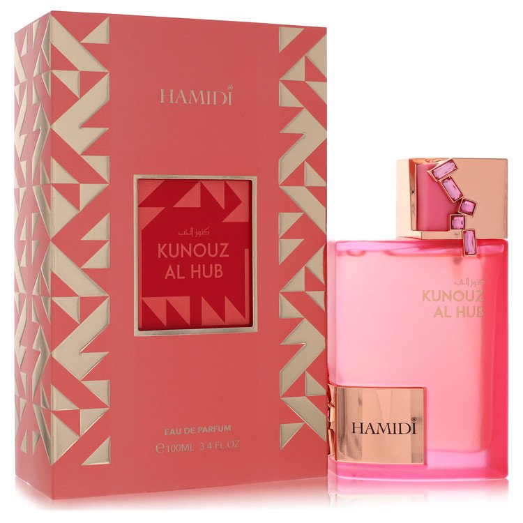 Hamidi Kunouz Al Hub 3.4 oz Eau De Parfum Spray For Men By Hamidi