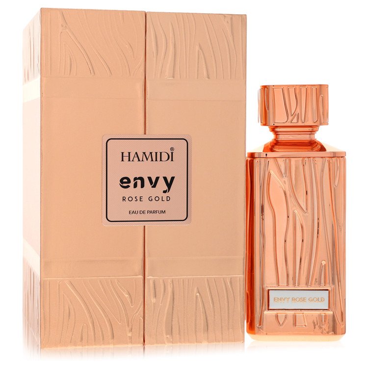 Hamidi Envy Rose Gold 3.4 oz Eau De Parfum Spray For Men By Hamidi