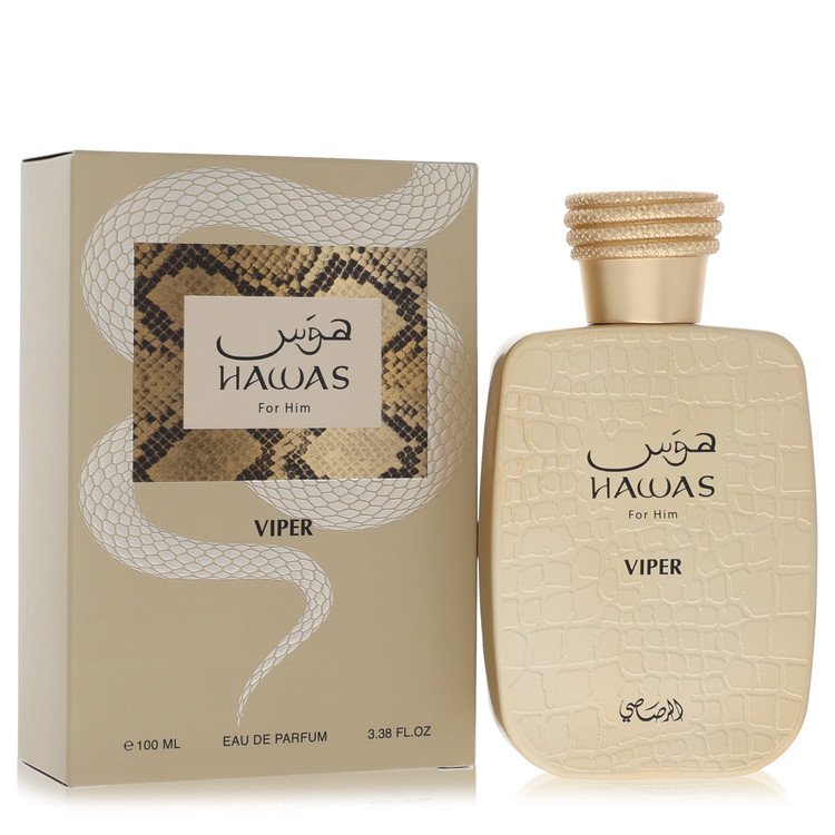 Hawas Viper 3.38 oz Eau De Parfum Spray For Men By Rasasi