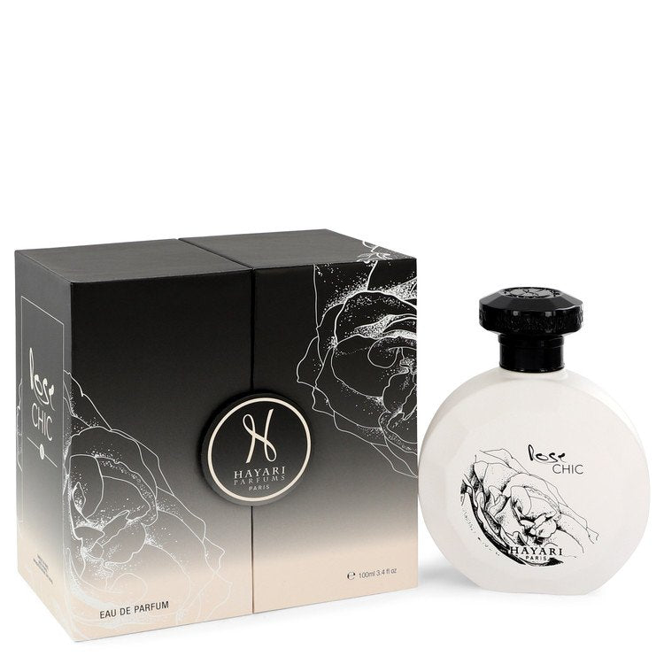 Hayari Rose Chic Eau De Parfum Spray 3.4 oz Eau De Parfum Spray (Unisex) For Women By Hayari