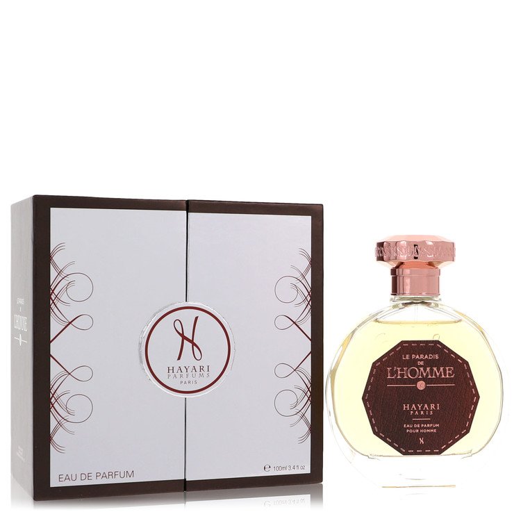 Hayari Le Paradis De L'homme 3.4 oz Eau De Parfum Spray For Men By Hayari