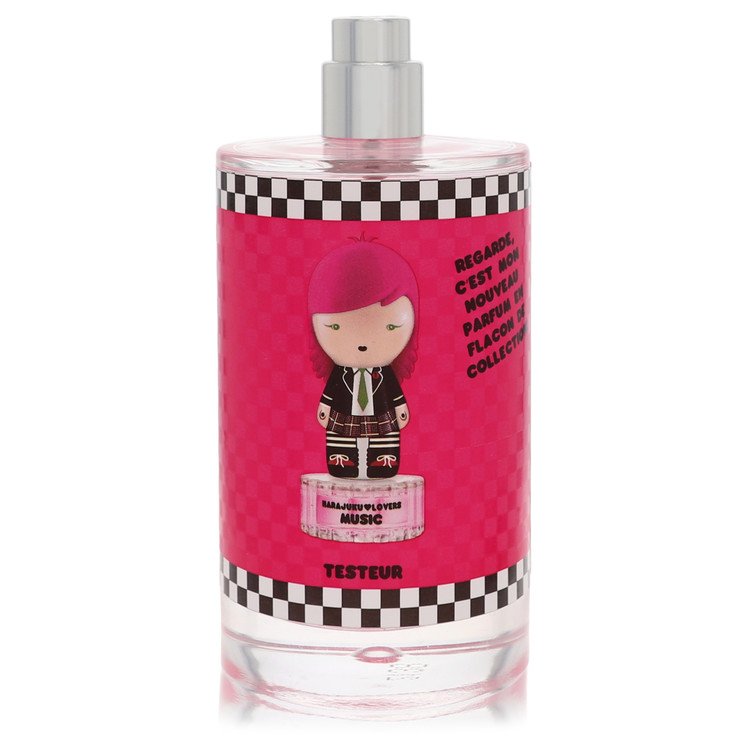 Harajuku Lovers Wicked Style Music Eau De Toilette Spray 3.4 oz Eau De Toilette Spray (Tester) For Women By Gwen Stefani
