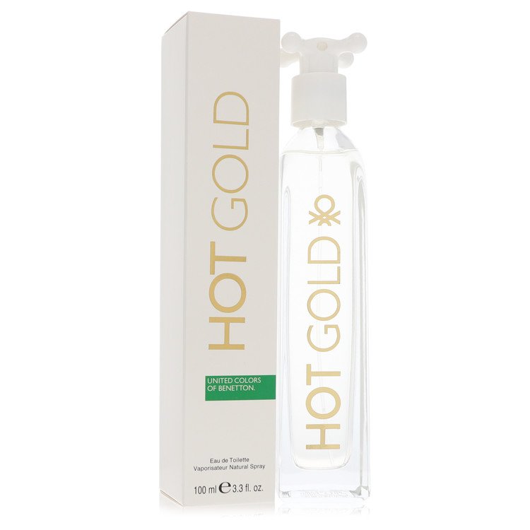Hot Gold 3.3 oz Eau De Toilette Spray For Women By Benetton