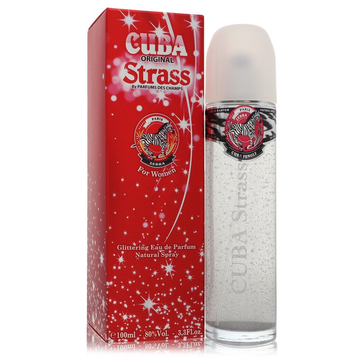 Cuba Strass Zebra 3.4 oz Eau De Parfum Spray For Women By Fragluxe
