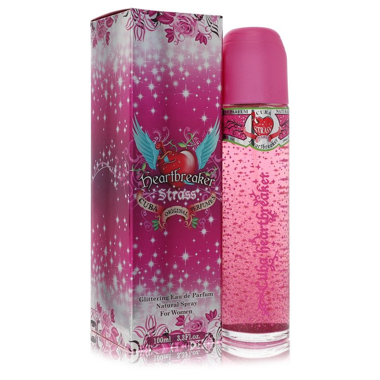 Cuba Strass Heartbreaker 3.4 oz Eau De Parfum Spray For Women By Fragluxe