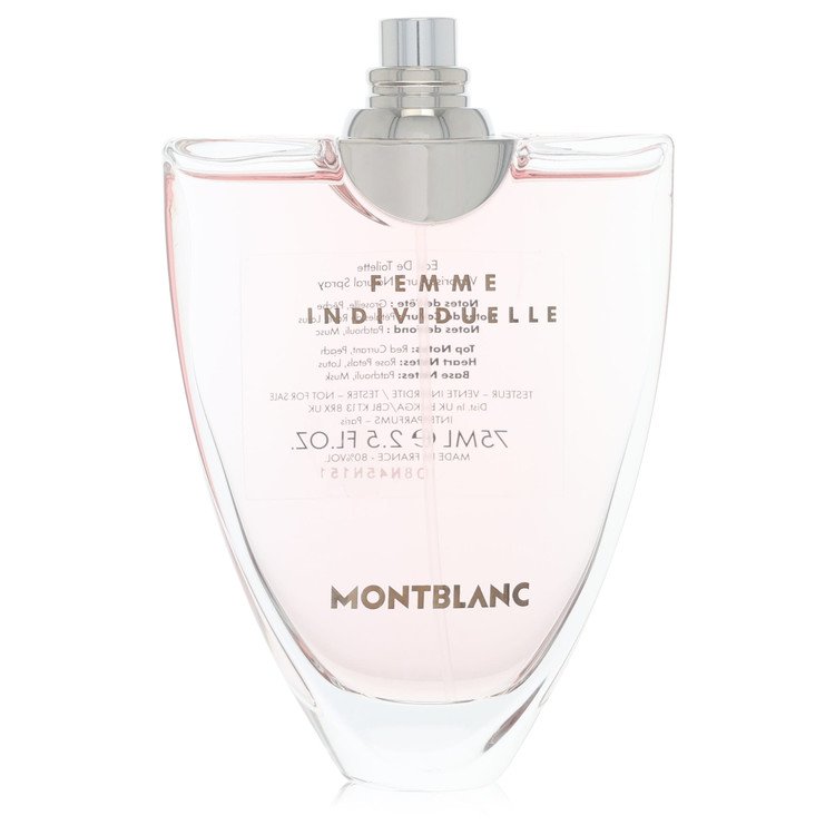 Individuelle Eau De Toilette Spray 2.5 oz Eau De Toilette Spray (Tester) For Women By Mont Blanc