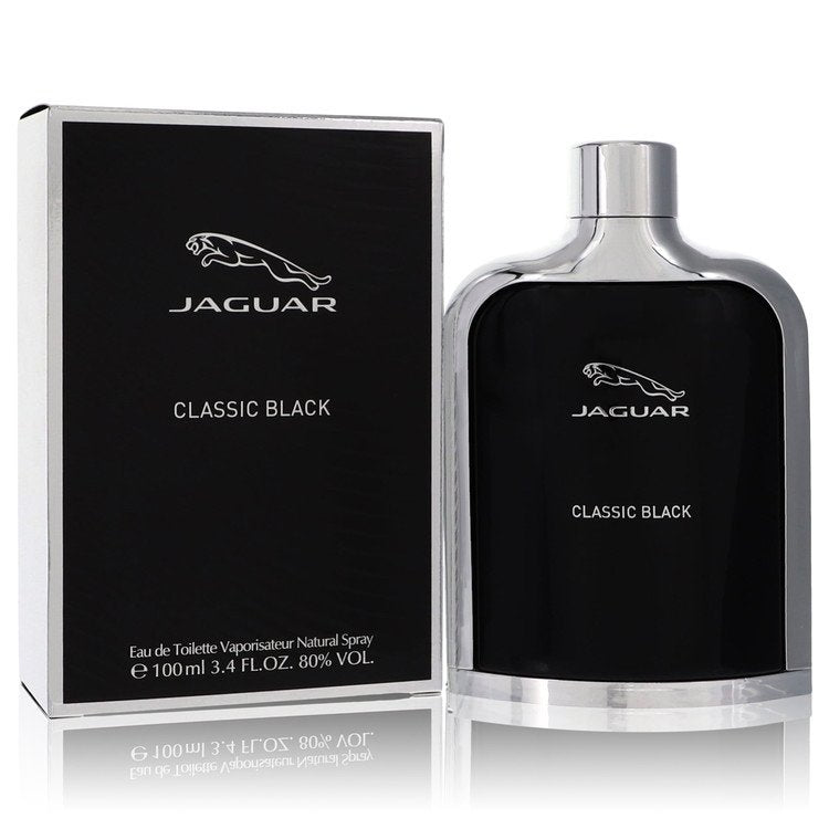 Jaguar Classic Black 3.4 oz Eau De Toilette Spray For Men By Jaguar