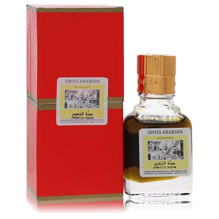 Jannet El Naeem Concentrated Perfume Oil Free From Alcohol 0.3 oz Concentrated Perfume Oil Free From Alcohol (Unisex) For Women By Swiss Arabian