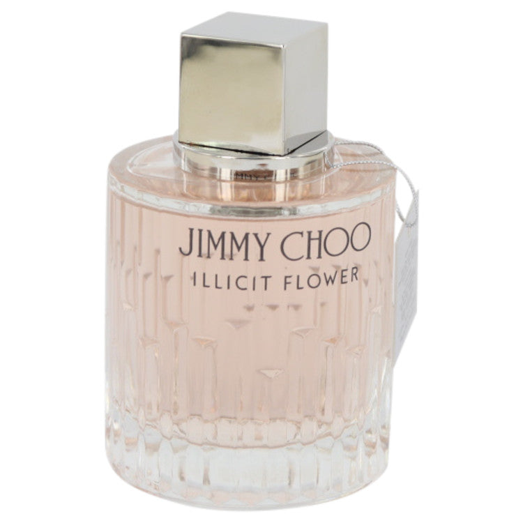 Jimmy Choo Illicit Flower Eau De Toilette Spray 3.3 oz Eau De Toilette Spray (Tester) For Women By Jimmy Choo