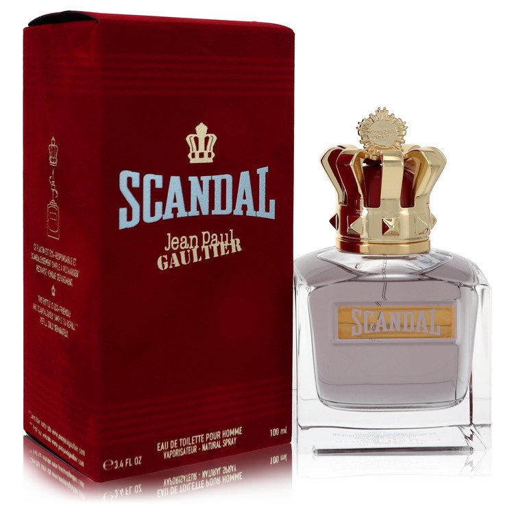 Jean Paul Gaultier Scandal Eau De Toilette Spray 3.4 oz Eau De Toilette Spray (Refillable) For Men By Jean Paul Gaultier