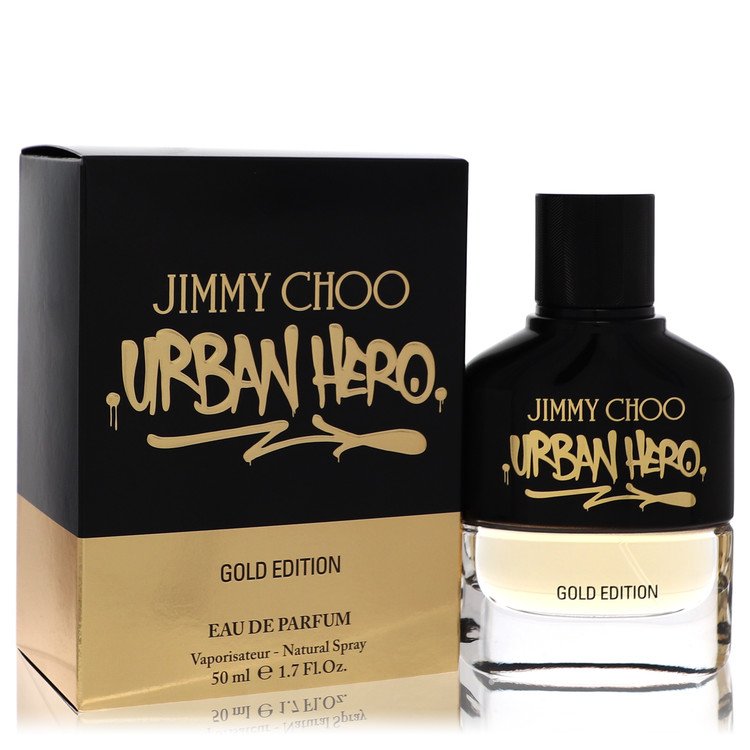 Jimmy Choo Urban Hero Gold Edition 1.7 oz Eau De Parfum Spray For Men By Jimmy Choo