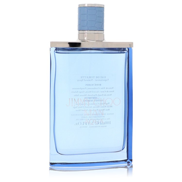 Jimmy Choo Man Aqua Eau De Toilette Spray 3.3 oz Eau De Toilette Spray (Tester) For Men By Jimmy Choo
