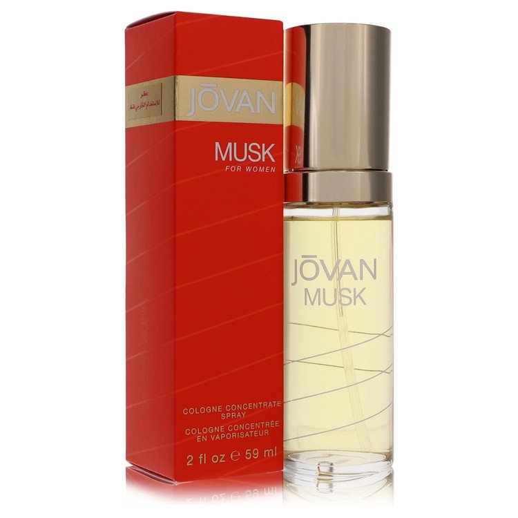 Jovan Musk 2 oz Cologne Concentrate Spray For Women By Jovan