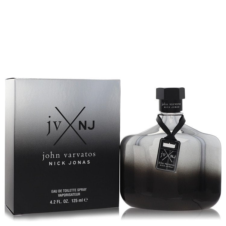 John Varvatos Nick Jonas Jv X Nj 4.2 oz Eau De Toilette Spray (Silver Edition) For Men By John Varvatos