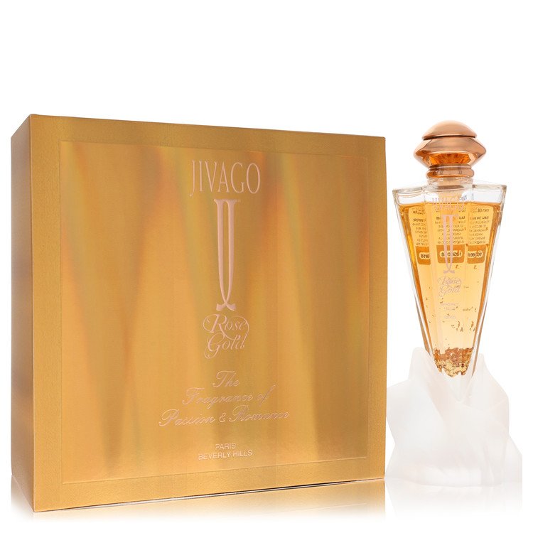Jivago Rose Gold 2.5 oz Eau De Parfum Spray For Women By Ilana Jivago