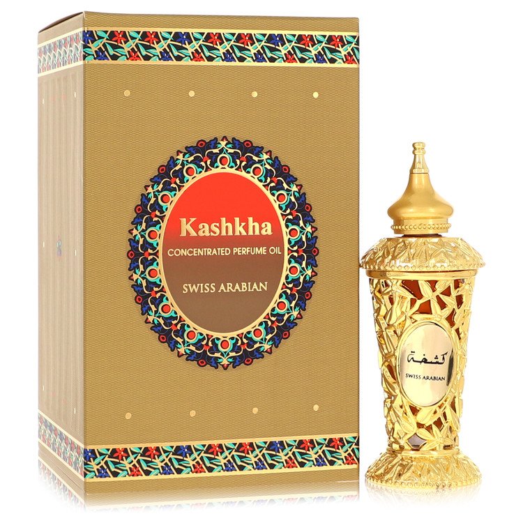 Swiss Arabian Kashkha Concentrated Perfume Oil 0.6 oz Concentrated Perfume Oil (Unisex) For Men By Swiss Arabian