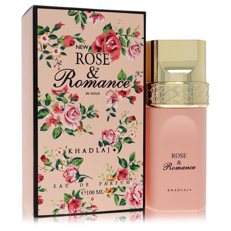 Khadlaj Rose & Romance In Gold 3.4 oz Eau De Parfum Spray For Women By Khadlaj