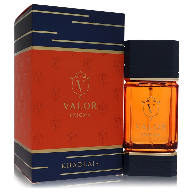 Khadlaj Valor Enigma 3.4 oz Eau De Parfum Spray For Men By Khadlaj