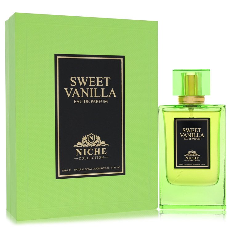 Khalis Sweet Vanilla Niche Collection Eau De Parfum Spray 3.4 oz Eau De Parfum Spray (Unisex) For Men By Khalis