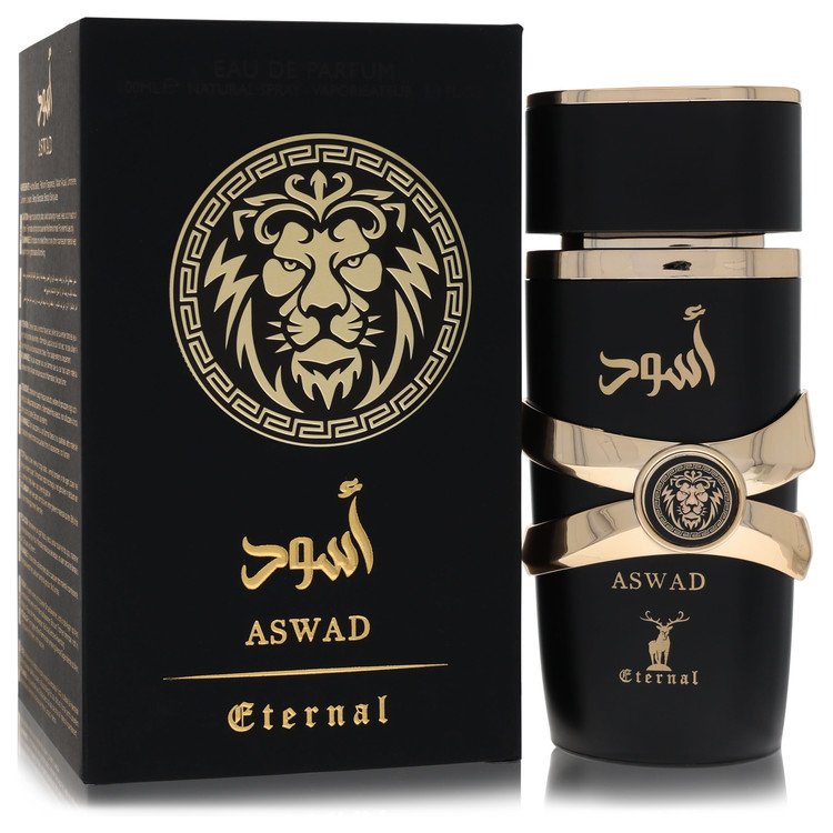 Khalis Aswad Eternal Collection 3.4 oz Eau De Parfum Spray For Men By Khalis