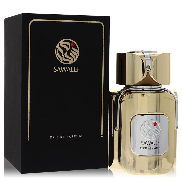 Kohl Al Ayoun Eau De Parfum Spray 2.7 oz Eau De Parfum Spray (Unisex) For Women By Sawalef