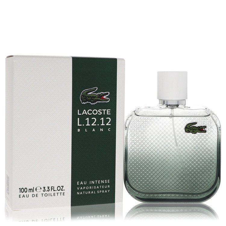 Lacoste Eau De Lacoste L.12.12 Blanc Eau Intense 3.3 oz Eau De Toilette Spray For Men By Lacoste
