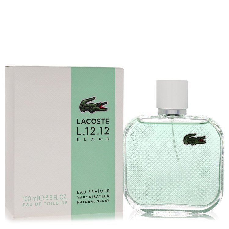 Lacoste Eau De Lacoste L.12.12 Blanc Eau Fraichie 3.3 oz Eau De Toilette Spray For Men By Lacoste