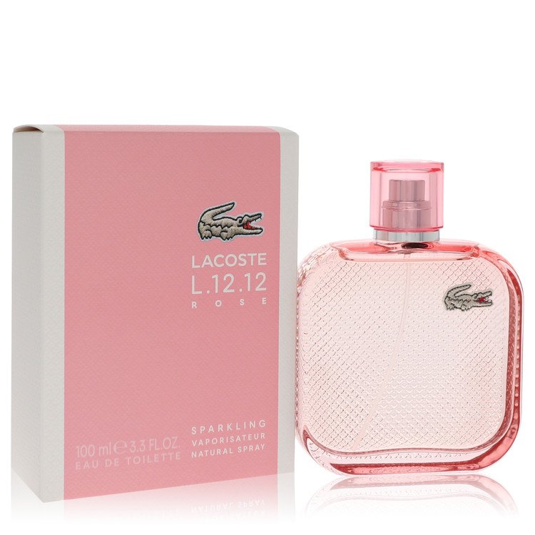 Lacoste Eau De Lacoste L.12.12 Rose Sparkling 3.3 oz Eau De Toilette Spray For Women By Lacoste