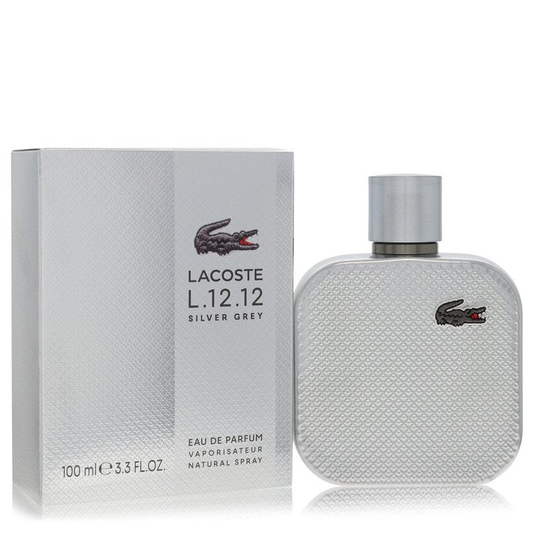 Lacoste Eau De Lacoste L.12.12 Silver Grey 3.3 oz Eau De Parfum Spray For Men By Lacoste