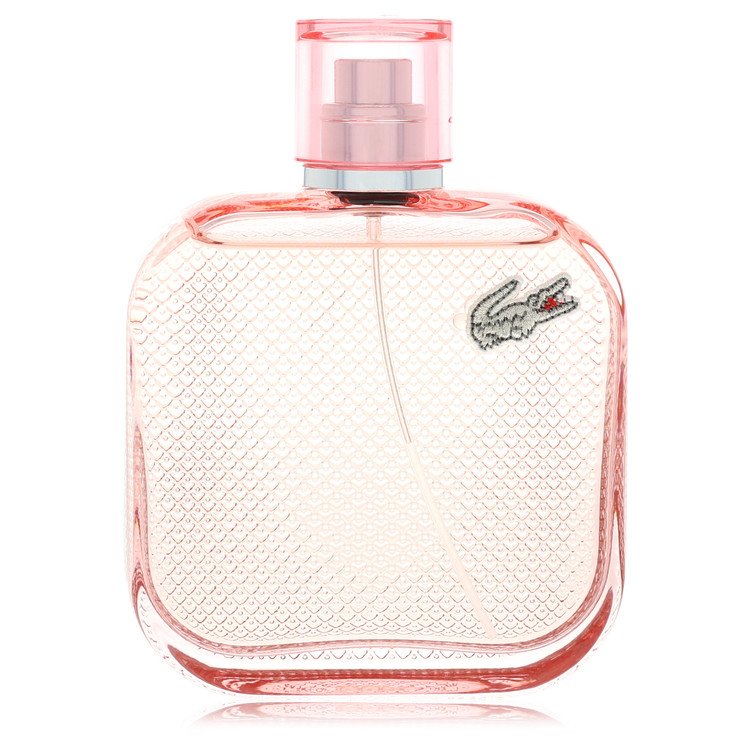 Lacoste Eau De Lacoste L.12.12 Rose Sparkling Eau De Toilette Spray 3.3 oz Eau De Toilette Spray (Tester) For Women By Lacoste