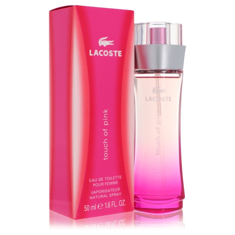 Touch Of Pink 1.6 oz Eau De Toilette Spray For Women By Lacoste