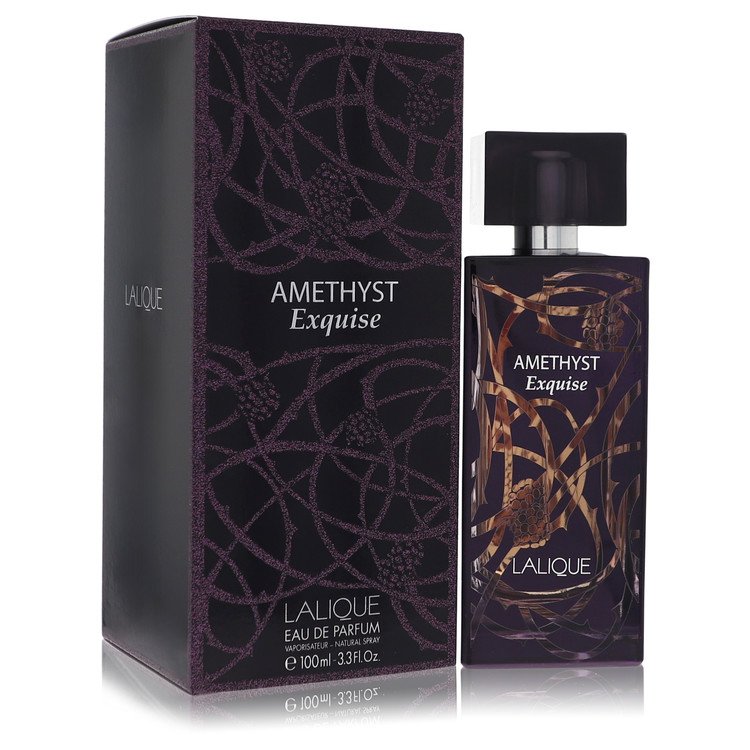 Lalique Amethyst Exquise 3.3 oz Eau De Parfum Spray For Women By Lalique