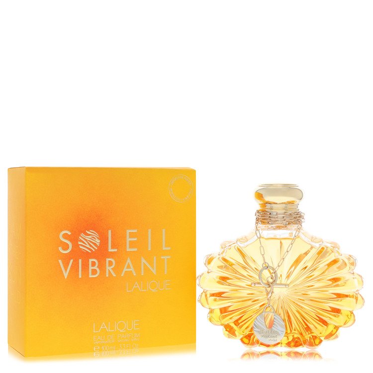 Lalique Soleil Vibrant 3.4 oz Eau De Parfum Spray For Women By Lalique
