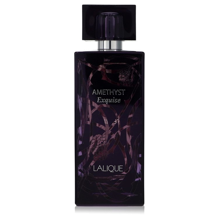 Lalique Amethyst Exquise Eau De Parfum Spray 3.3 oz Eau De Parfum Spray (Tester) For Women By Lalique