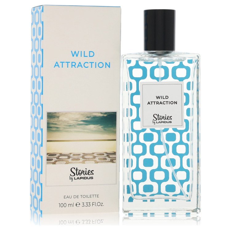 Lapidus Wild Attraction Stories 3.4 oz Eau De Toilette Spray For Men By Lapidus