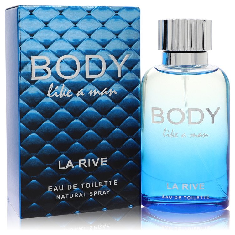 La Rive Body Like A Man 3 oz Eau De Toilette Spray For Men By La Rive