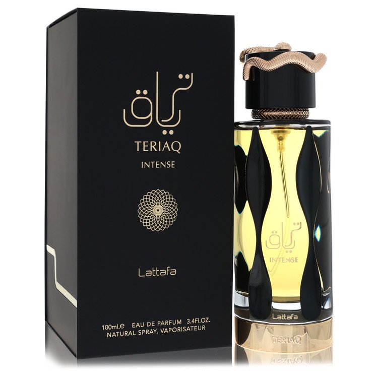 Lattafa Teriaq Intense Eau De Parfum Spray 3.4 oz Eau De Parfum Spray (Unisex) For Men By Lattafa