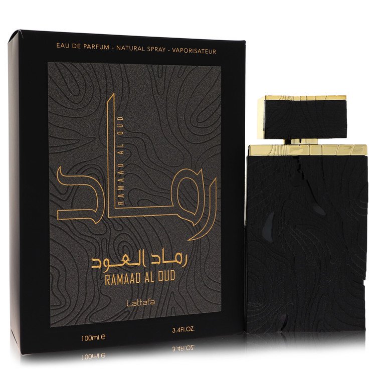 Lattafa Ramaad Al Oud Eau De Parfum Spray 3.4 oz Eau De Parfum Spray (Unisex) For Men By Lattafa