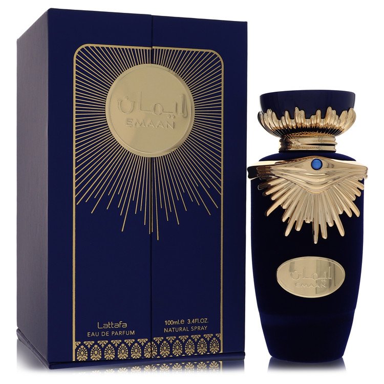 Lattafa Emaan Eau De Parfum Spray 3.4 oz Eau De Parfum Spray (Unisex) For Men By Lattafa