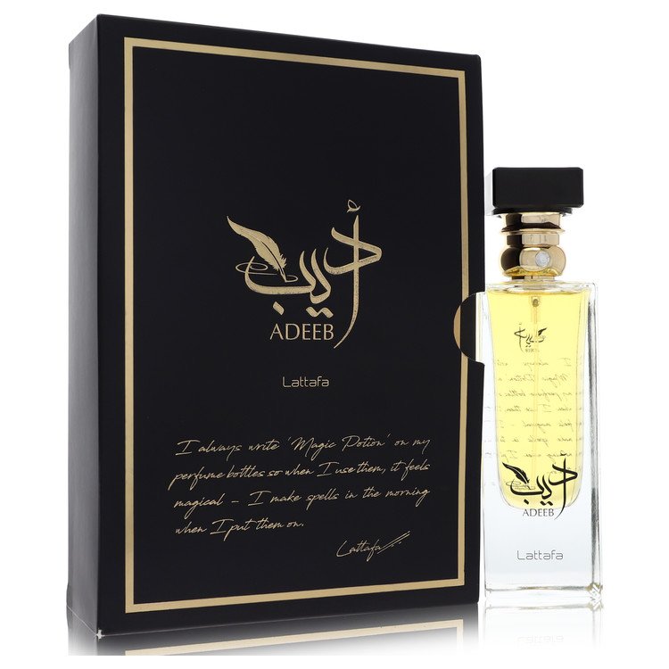 Lattafa Adeeb Eau De Parfum Spray 2.7 oz Eau De Parfum Spray (Unisex) For Women By Lattafa