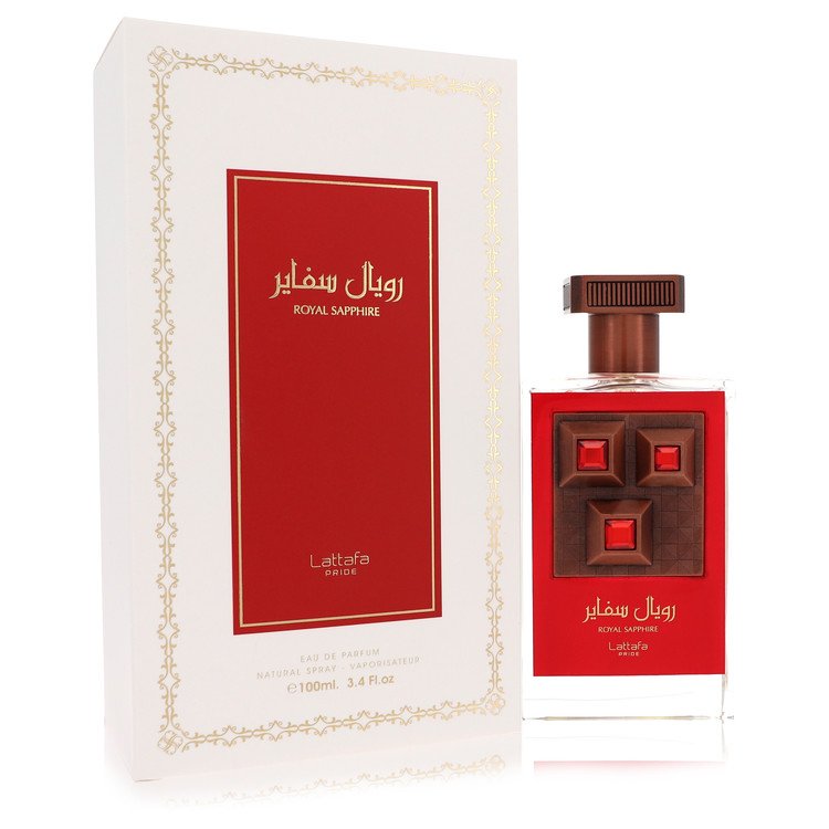 Lattafa Pride Royal Sapphire Eau De Parfum Spray 3.4 oz Eau De Parfum Spray (Unisex) For Women By Lattafa