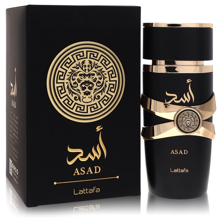 Lattafa Asad Eau De Parfum Spray 3.4 oz Eau De Parfum Spray (Unisex) For Women By Lattafa