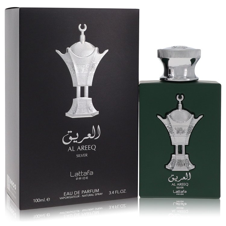 Lattafa Pride Al Areeq Silver Eau De Parfum Spray 3.4 oz Eau De Parfum Spray (Unisex) For Men By Lattafa