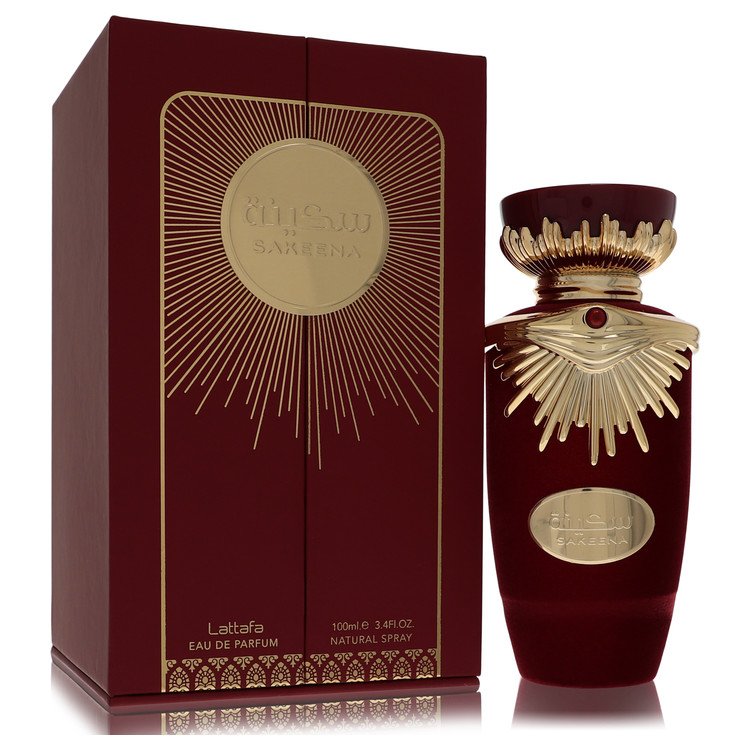 Lattafa Sakeena Eau De Parfum Spray 3.4 oz Eau De Parfum Spray (Unisex) For Women By Lattafa