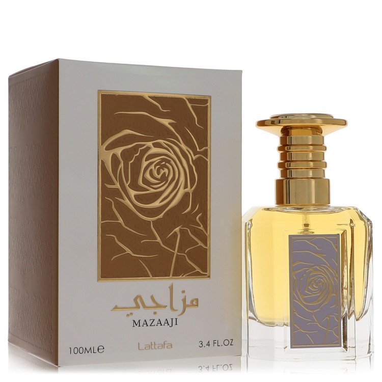 Lattafa Mazaaji Eau De Parfum Spray 3.4 oz Eau De Parfum Spray (Unisex) For Women By Lattafa