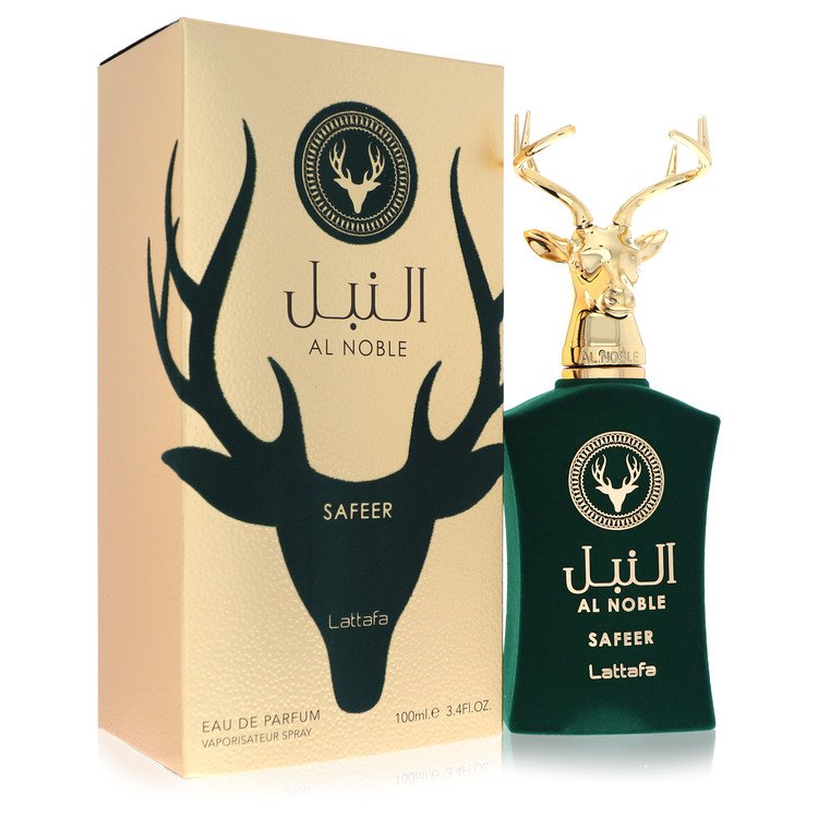 Lattafa Al Noble Safeer Eau De Parfum Spray 3.4 oz Eau De Parfum Spray (Unisex) For Men By Lattafa