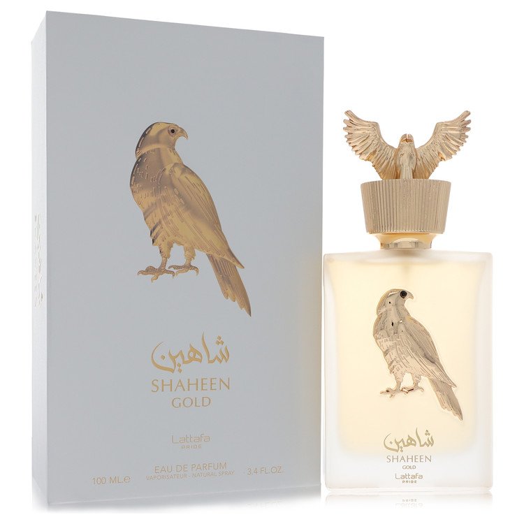 Lattafa Pride Shaheen Gold 3.4 oz Eau De Parfum Spray For Women By Lattafa