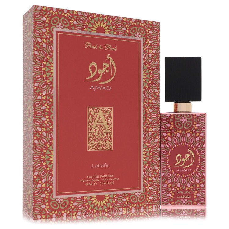 Lattafa Ajwad Pink To Pink Eau De Parfum Spray 2 oz Eau De Parfum Spray (Unisex) For Women By Lattafa