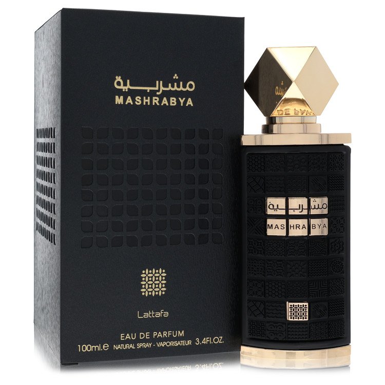 Lattafa Mashrabya Eau De Parfum Spray 3.4 oz Eau De Parfum Spray (Unisex) For Women By Lattafa